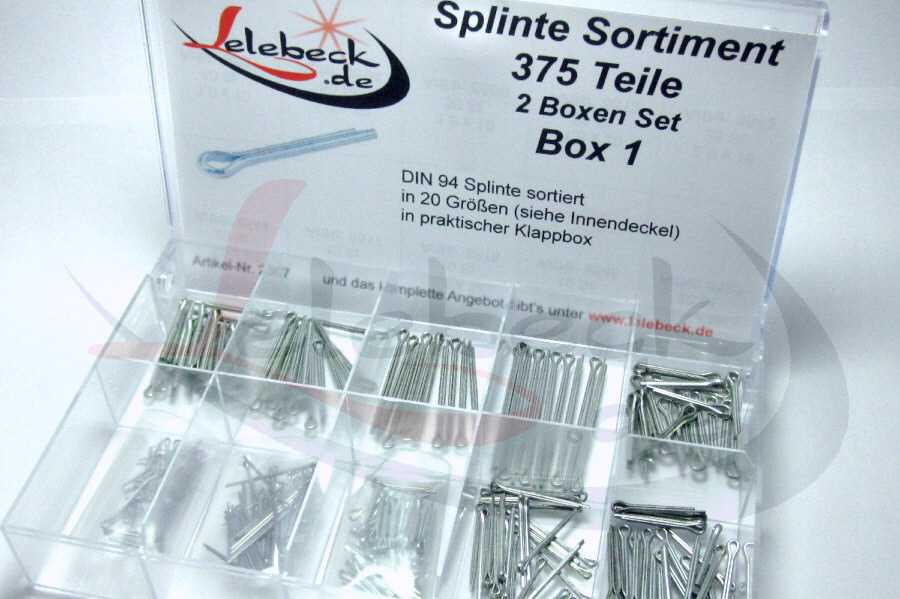 Sortiment Splinte