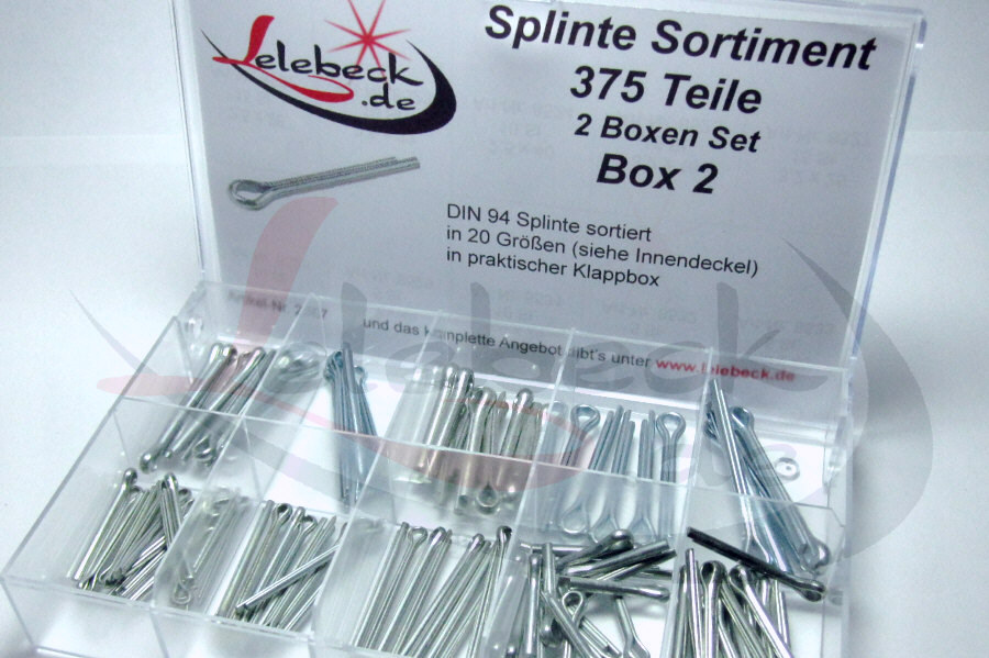 Sortiment Splinte