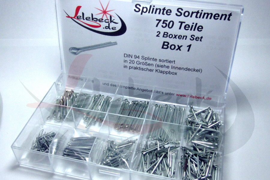 Sortiment Splinte