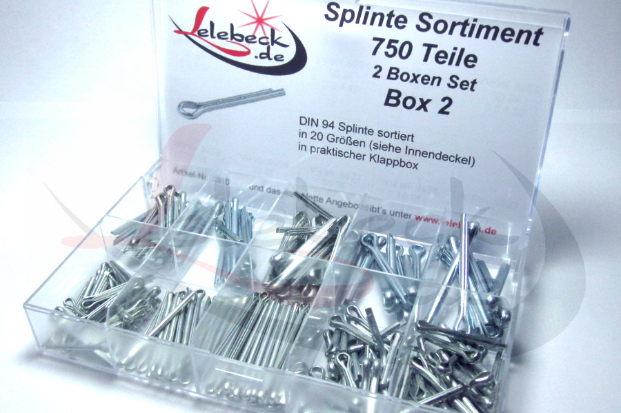 Sortiment Splinte